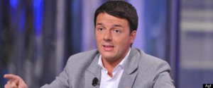 Matteo Renzi ospite della trasmissione Porta a Porta