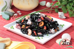 tagliolini al nero di seppia